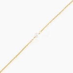 Bracelet Or Jaune Gentiane Perle - Bracelets cha&icirc;nes Femme | Marc Orian