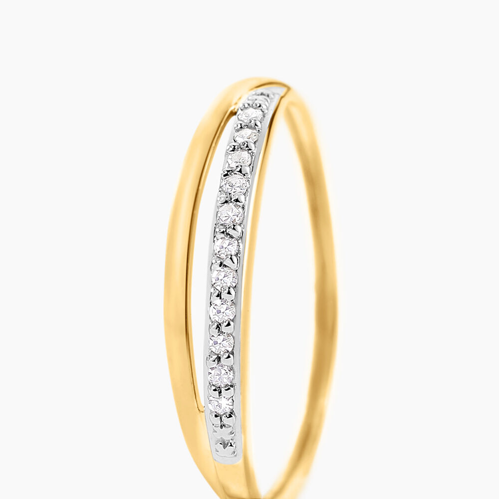 Bague Arslane Or Jaune Diamant - Bagues pierres pr&eacute;cieuses Femme | Marc Orian