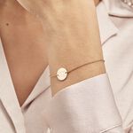 Bracelet Plaqu&eacute; Or Nichol - Bracelets Medailles Femme | Marc Orian
