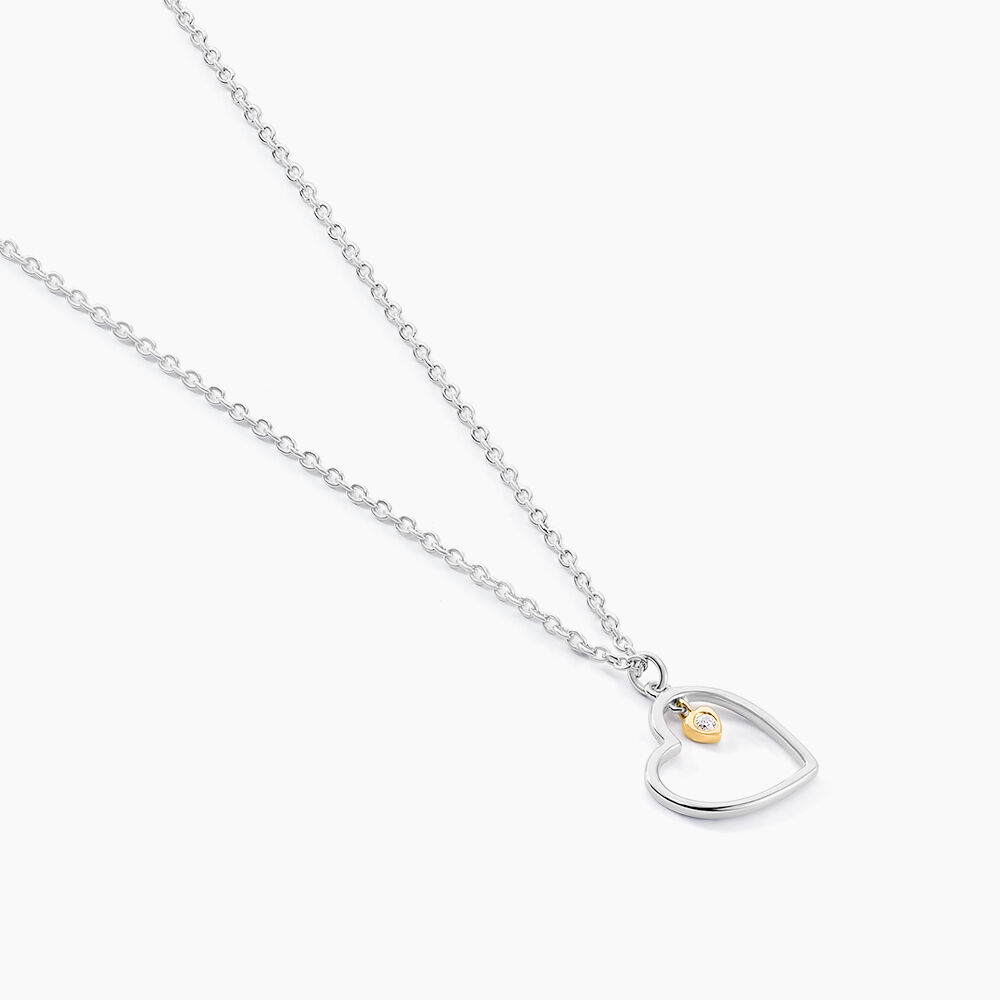 Collier Cleane Or Jaune Oxyde De Zirconium - Fête des mères Femme | Marc Orian