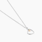 Collier Cleane Or Jaune Argent Blanc Oxyde De Zirconium - Colliers avec pierres Femme | Marc Orian