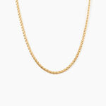 Collier Jayna Maille Palmier Or Jaune - Chaines Femme | Marc Orian