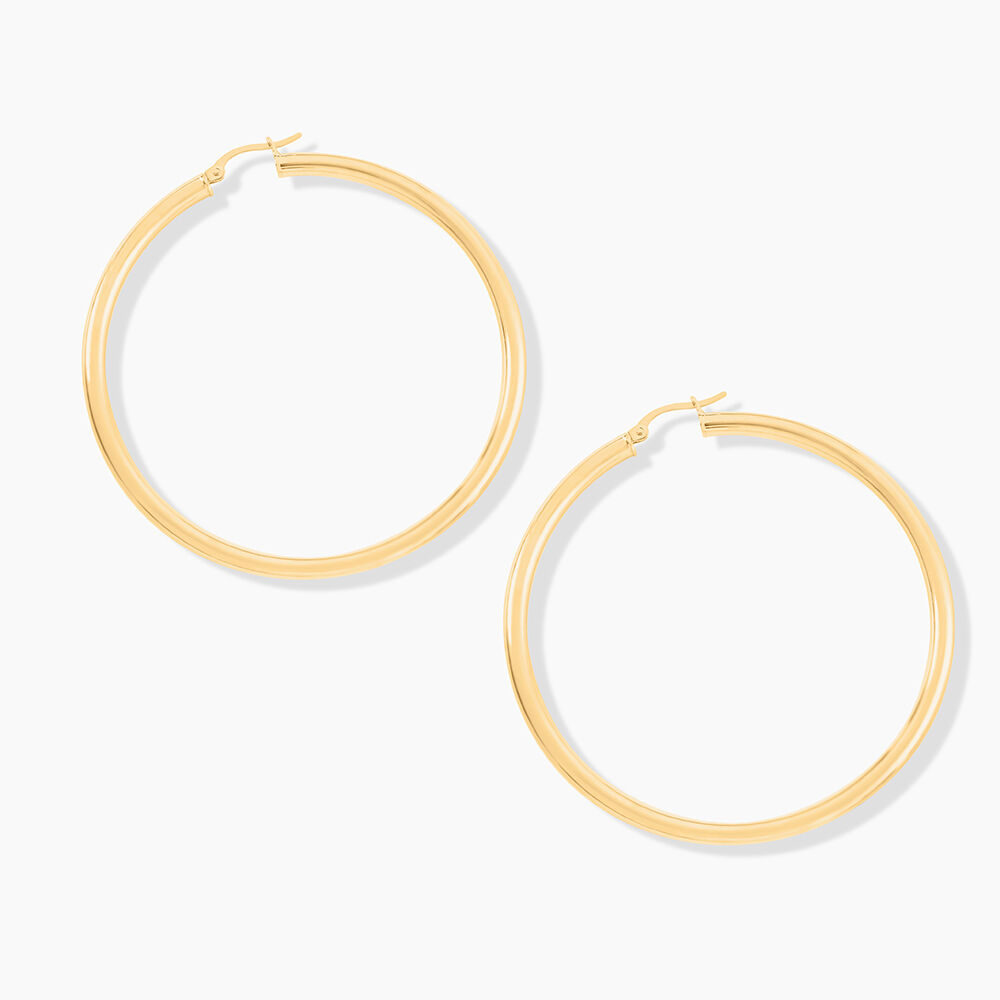 Créoles Or Jaune Rond - Créoles Femme | Marc Orian