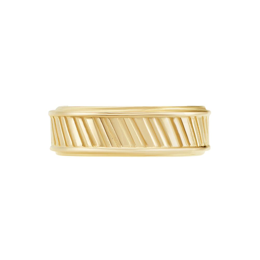 Bague Plaqué Or Jaune Jake - Bagues dorées Homme | Marc Orian