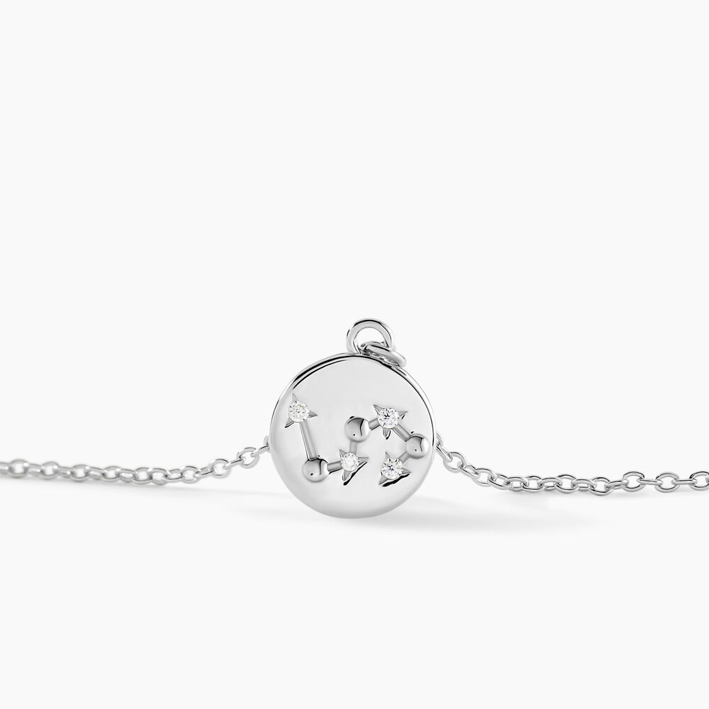 Collier Despina Argent Blanc Oxyde De Zirconium - Colliers avec pierres Femme | Marc Orian