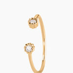 Bague &eacute;clat Perl&eacute; Plaqu&eacute; Or Oxyde De Zirconium - Bijoux fantaisie Femme | Marc Orian