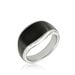 Bague Otis Acier Argent&eacute; - Bijoux fantaisie Homme | Marc Orian