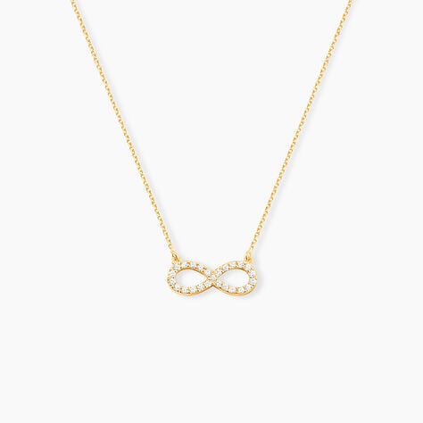 Collier Klothilda Or Jaune Oxyde De Zirconium - Colliers avec pierres Femme | Marc Orian