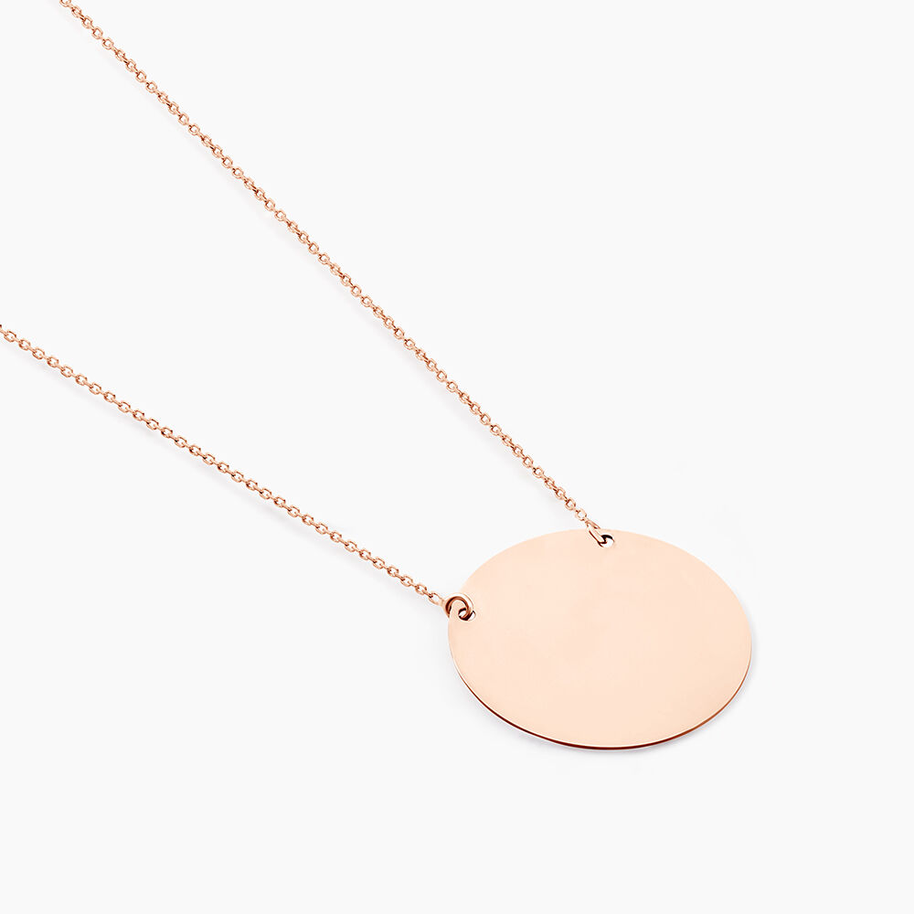 Collier Or Rose - Bijoux personnalis&eacute;s Femme | Marc Orian