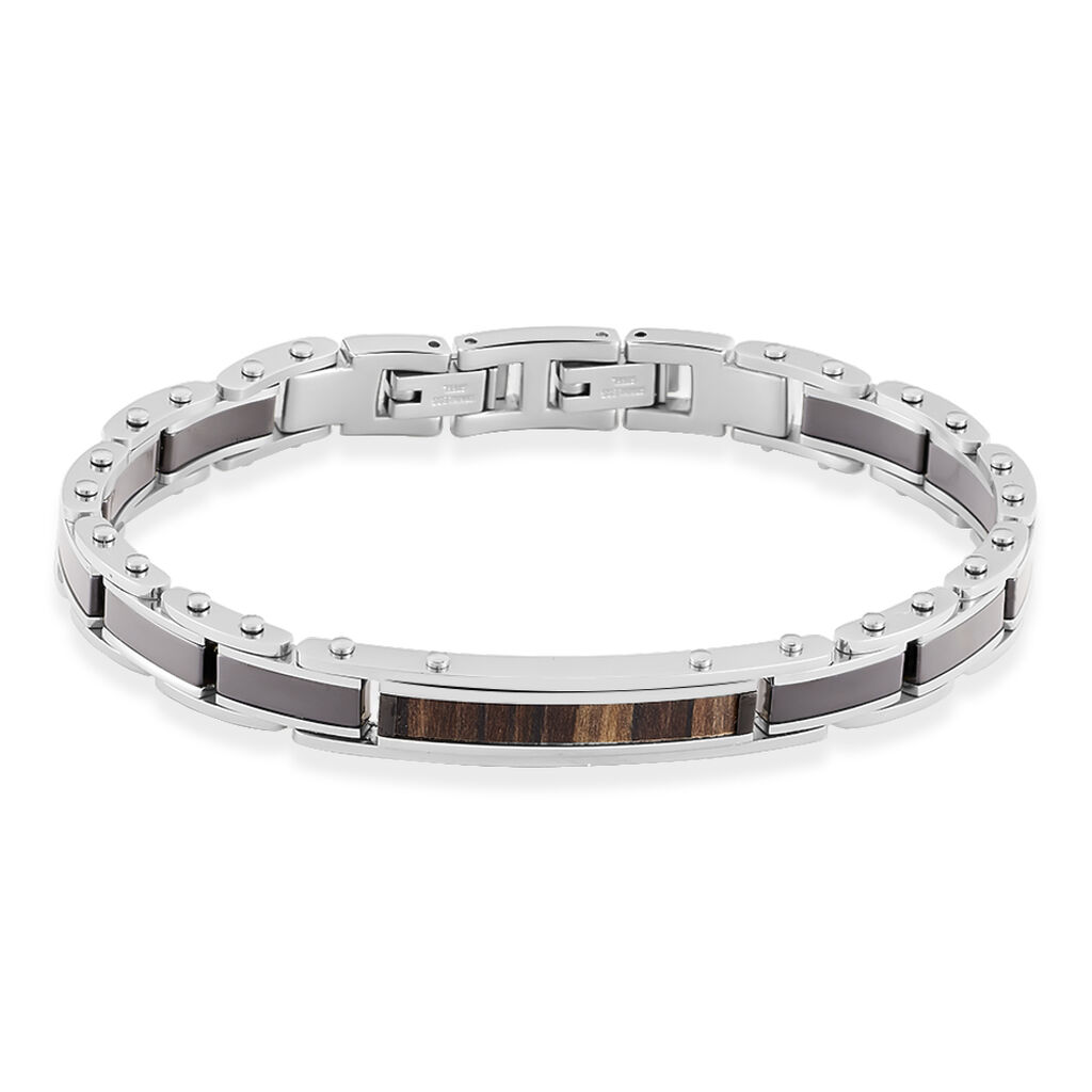 Bracelet Nuku Acier Blanc - Bracelets cha&icirc;nes Homme | Marc Orian