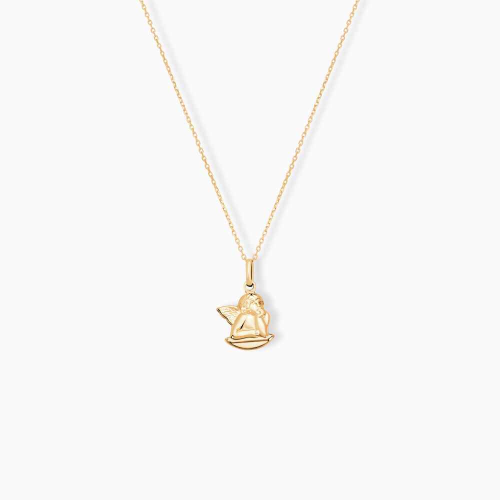 Pendentif Ange Endormi Or Jaune - Pendentifs Famille | Marc Orian