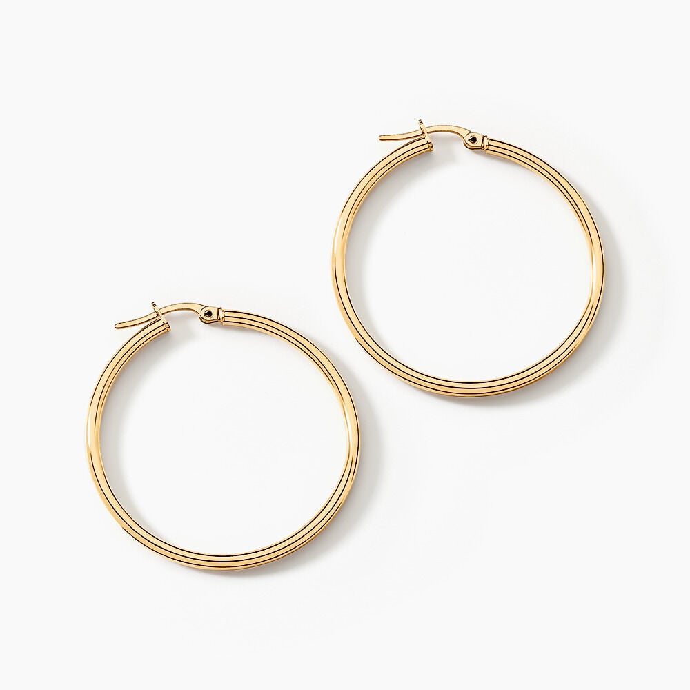 Cr&eacute;oles Verania Or Jaune - Cr&eacute;oles Femme | Marc Orian