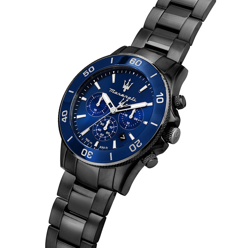 Montre Maserati Competizione Bleu - Montres étanches Homme | Marc Orian