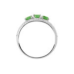 Bague Madeline Or Blanc Emeraude Diamant - Bagues vintage Femme | Marc Orian