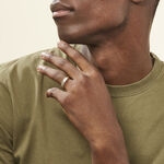 Alliance Effet Epi Mat Ruban Plat Or Bicolore - Alliances duo Unisex | Marc Orian