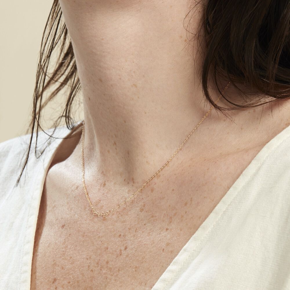 Collier Arachis Or Jaune - Sélection Bohème Femme | Marc Orian