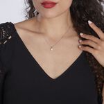 Collier Lynna Argent Blanc Oxyde De Zirconium - Colliers avec pierres Femme | Marc Orian