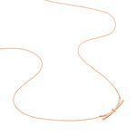 Collier Ilvia Or Rose Diamant - Colliers avec pierres Femme | Marc Orian