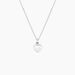 Collier Barbara Argent Blanc - Colliers Femme | Marc Orian