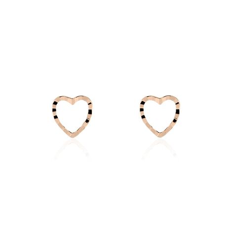 Boucles D'oreilles Puces Or Rose Melltje - Puces Femme | Marc Orian