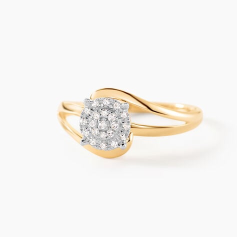Bague Or Jaune Rosariane Diamants - Parures de mariage Femme | Marc Orian