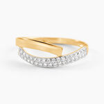 Bague Vero Or Jaune Oxyde De Zirconium - Bagues avec pierre Femme | Marc Orian