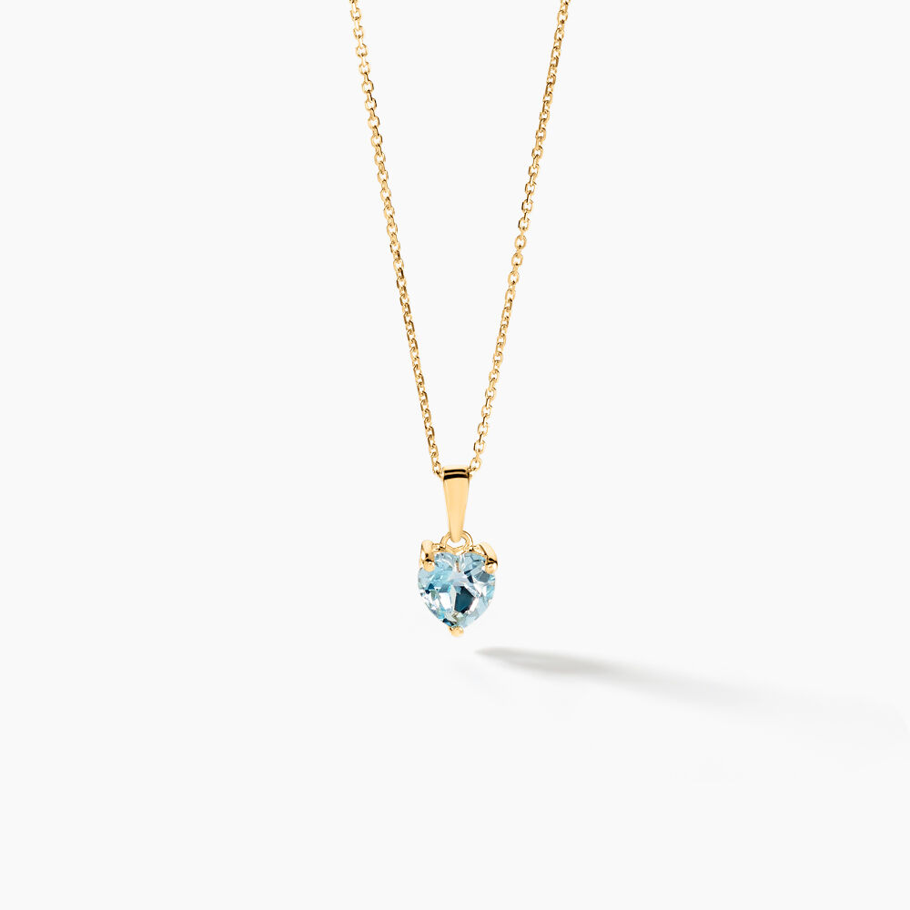 Pendentif Miyah Or Jaune Topaze - Pendentifs Femme | Marc Orian