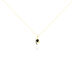 Collier Sagesse Or Jaune Saphir Et Diamant - Colliers avec pierres Femme | Marc Orian