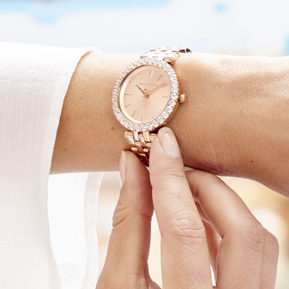 Montre Michael Kors Mini Darci Rose - HIMFRQS2620 • Marc Orian | Bijouterie  en ligne