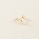 Piercing Nina Or Jaune Oxyde De Zirconium - Piercing Conch Femme | Marc Orian