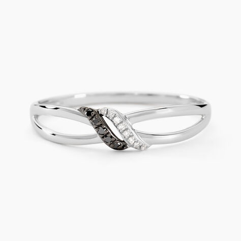 Bague Aline Or Blanc Diamant - Bagues pierres précieuses Femme | Marc Orian
