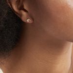 Boucles D'oreilles Puces Eleanor Dauphin Or Jaune Perle De Culture - Puces Femme | Marc Orian