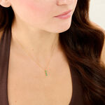 Collier Eloria Or Jaune Emeraude - Colliers avec pierres Femme | Marc Orian