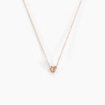 Collier Kelvyn Argent Rose Oxyde De Zirconium - Colliers avec pierres Femme | Marc Orian