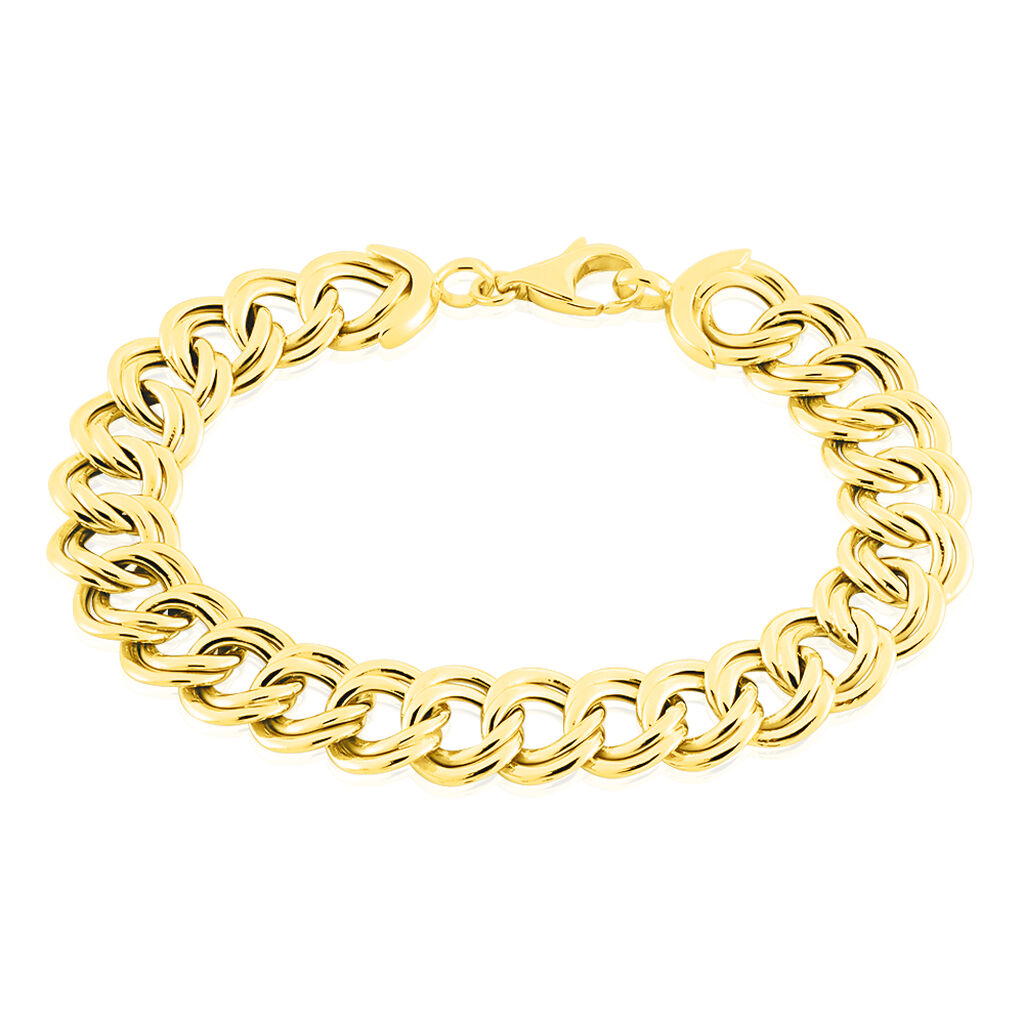 Bracelet Aaron Maille Fantaisie Or Jaune - Bracelets chaînes Femme | Marc Orian