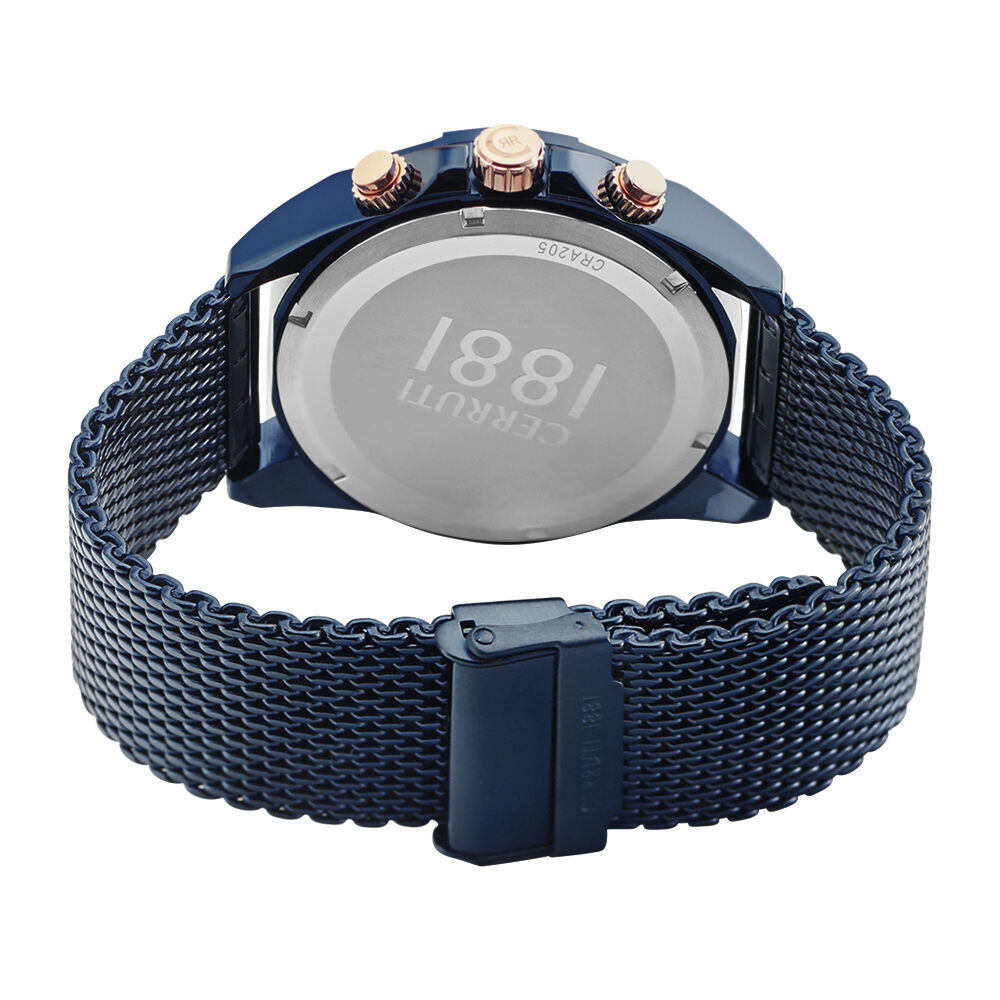 Montre Cerruti Melitello Bleu - Montres étanches Homme | Marc Orian