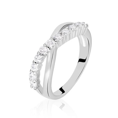 Bague Elorie Argent Oxyde De Zirconium - Bagues avec pierre Femme | Marc Orian