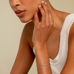 Bracelet Dion Argent Blanc Oxyde De Zirconium - Bracelets fantaisie Femme | Marc Orian