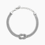 Bracelet Madison Argent Blanc - Bracelets fantaisie Femme | Marc Orian