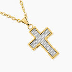 Collier Phebus Him Acier Dor&eacute; - Colliers fantaisie Homme | Marc Orian