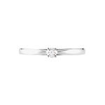Bague Solitaire Iris Or Blanc Diamant - Solitaires Femme | Marc Orian