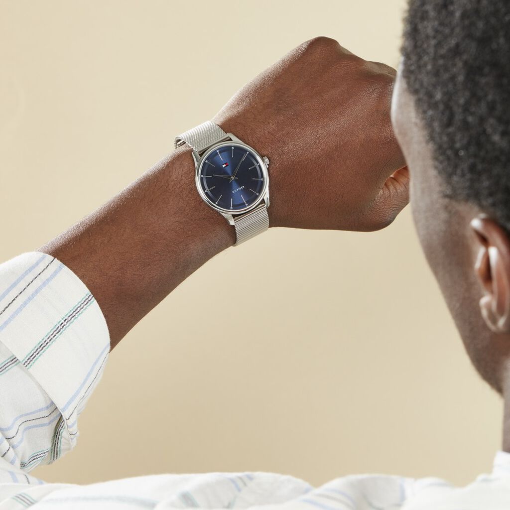Montre Tommy Hilfiger Adrian Bleu - Montres classiques Homme | Marc Orian