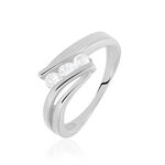 Bague Cascade Argent Blanc Oxyde De Zirconium - Bijoux fantaisie Femme | Marc Orian