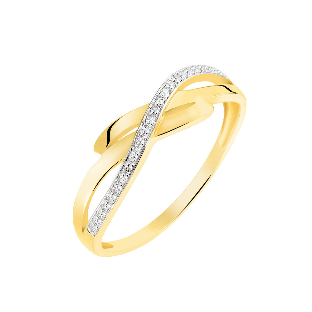 Bague Seraphia Or Jaune Diamant - Bagues pierres précieuses Femme | Marc Orian