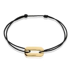 Bracelet Plaqué Or Jaune Gaulthier - Bracelets cordons Homme | Marc Orian