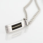 Collier Charlie-rose Acier Blanc - Colliers Homme | Marc Orian