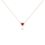 Collier Argent Rose Astor Oxydes De Zirconium - Colliers avec pierres Femme | Marc Orian