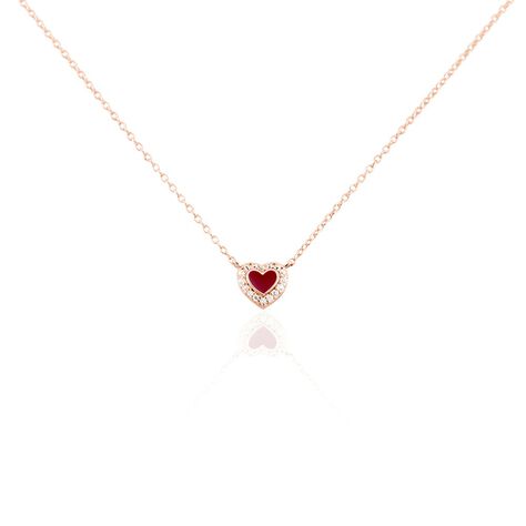 Collier Argent Rose Astor Oxydes De Zirconium - Colliers avec pierres Femme | Marc Orian