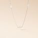 Collier Ashana Argent Blanc - Colliers Femme | Marc Orian