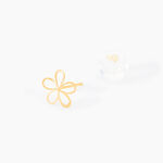 Boucles D'oreilles Puces Fri&eth;rika Or Jaune - Puces Famille | Marc Orian